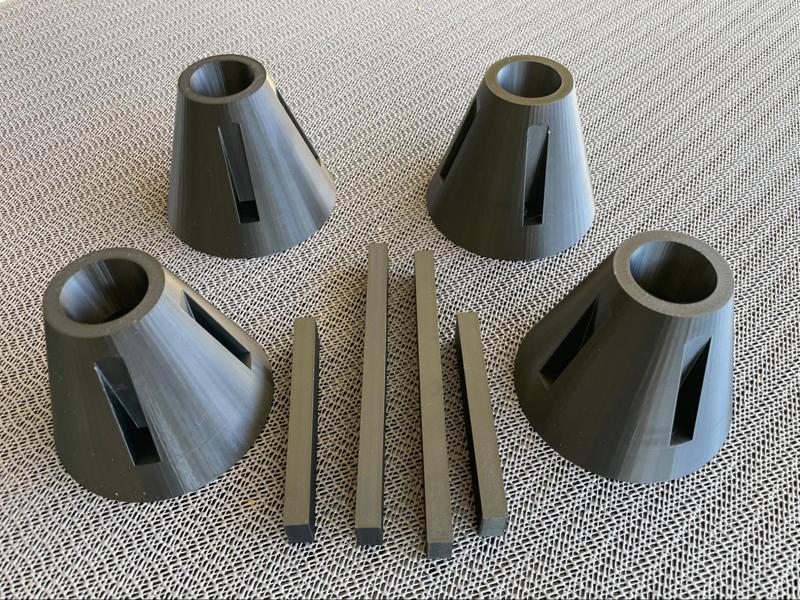 Base for LF Bros N3 diesel heater 80mm raise