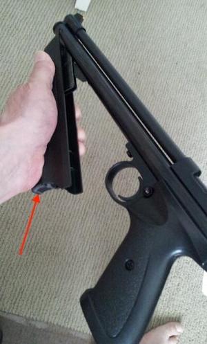 Crossman P1377 Lever Butt