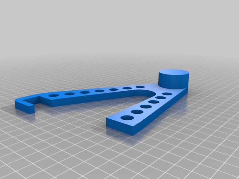 Spool filament holder for Prusa i3 Box Frame 