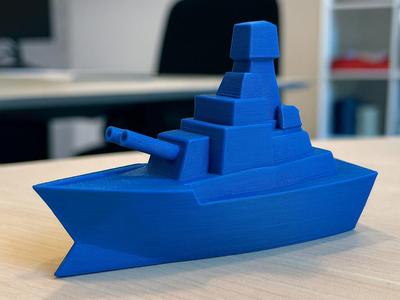 Battleship Sculpture Art