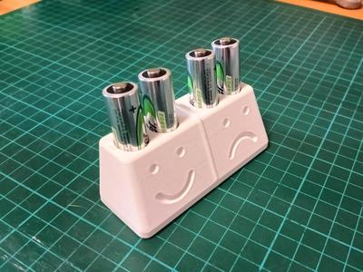 AA battery quantum holder