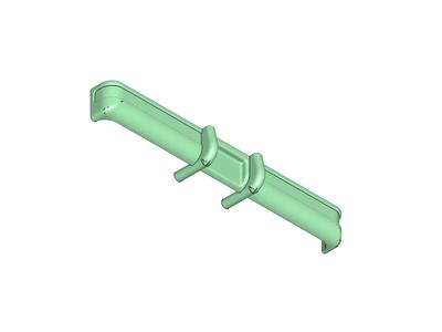 HG P407 Tamiya Bruiser Clone Front Bumper Stoßstange