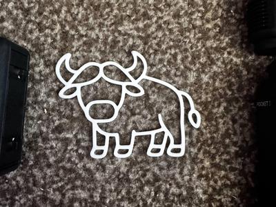 Buffalo Animal Wall Decoration
