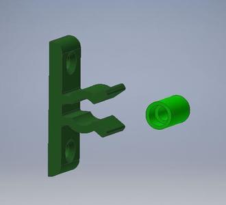 cabinet door clip