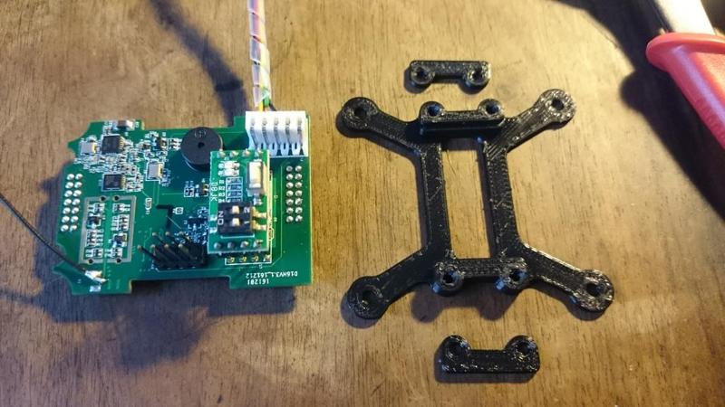 Frsky XJT mount for Graupner mc22