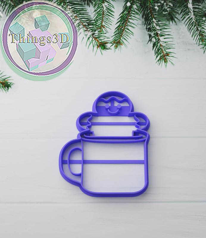 CHRISTMAS gingerbread Man COOKIE CUTTER