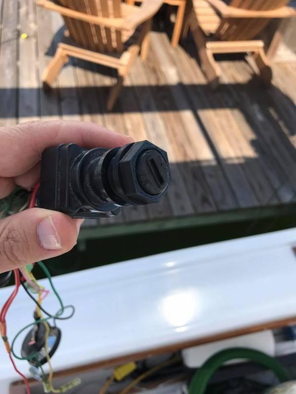 M20-1 nut for Yamaha F225 Ignition Switch