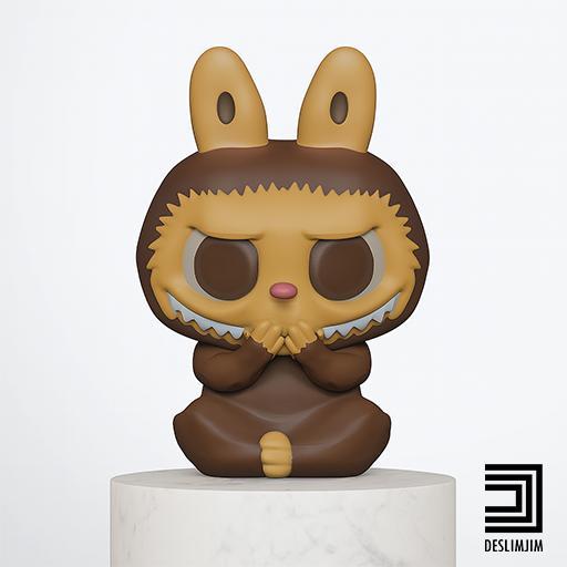 LABUBU THREE WISE - NO TALK