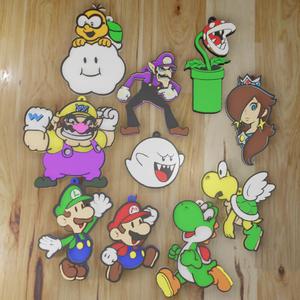 PACK 10 KEYCHAINS / KEYCHAIN MARIO 2 (STL AND 3MF)