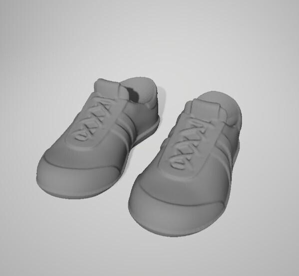 Tennis shoes sneackers custom (Marvel legends petites)