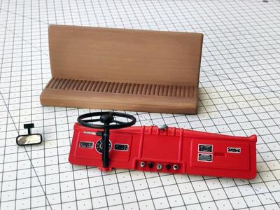 1/10 Interior for Dodge Power Wagon of Pro-Line (lexan body)