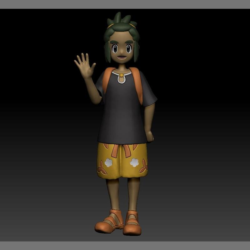 Pokemon Trainer Hau