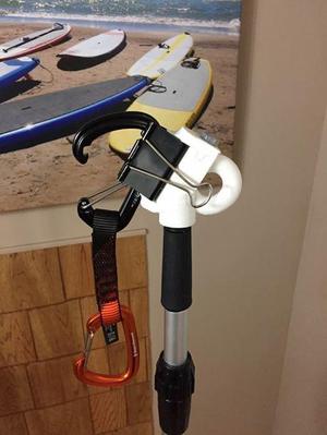 Climbing Stick Clip Adapter- Works Great! Standard ACME broom handle thread.