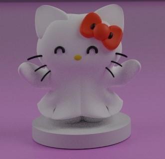 Hello kitty  Statue - Halloween Edition - Ghost 2