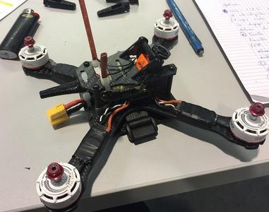 Dipole antenna housing for QAV-X/Realacc X210