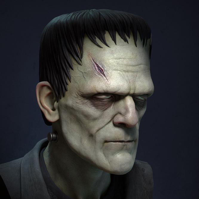 Frankenstein's Monster Bust