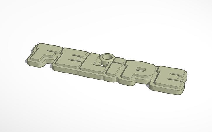 felipe keyring name key ring