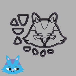 CORTADOR DE BISCOITO - PASTA AMERICANA - CASA MÁGICA DA GABBY