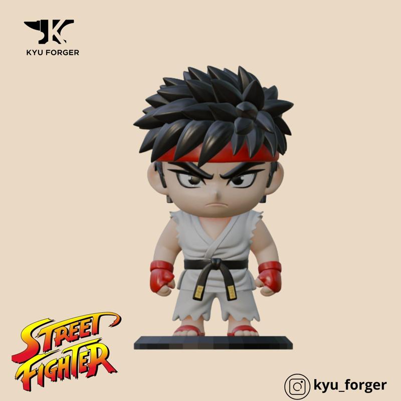 ryu - street fight chibi