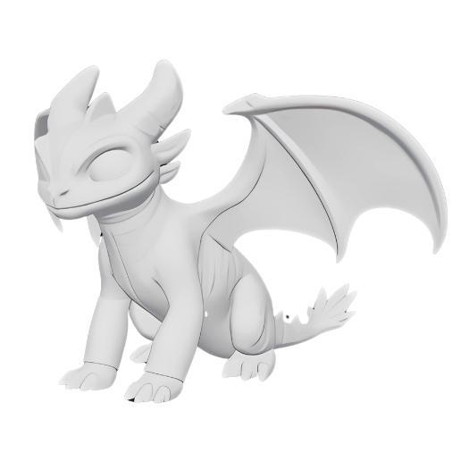 Baby Dragon Figurine