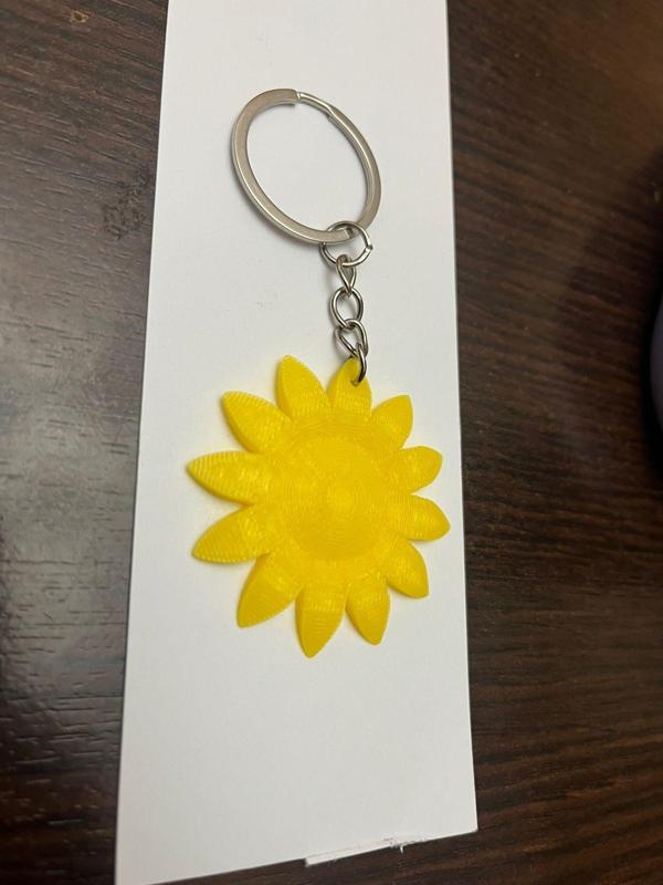 sunflower - sunflower- 5cm sunflower key chain