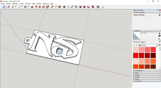 Nas (US rapper) keychain