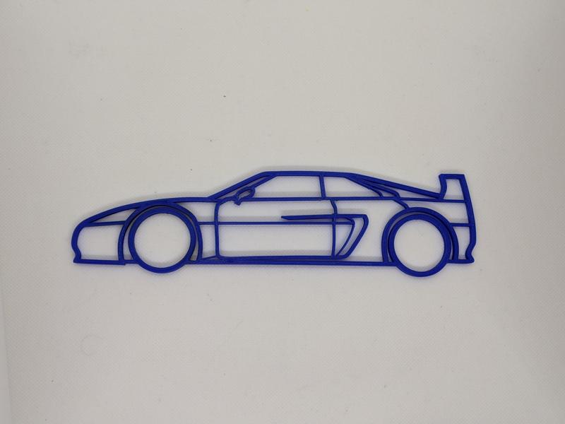 Venturi 400GT wall decoration