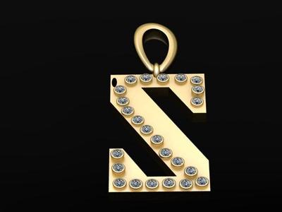 Personalized Pendant 3D printable model