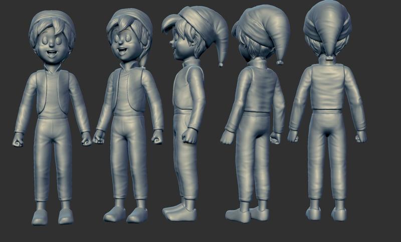 Nils Cartoon Character