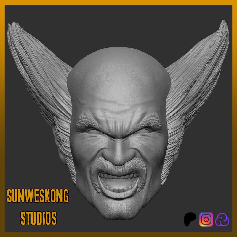 Heihachi Mishima Tekken Headsculpt Pack 2