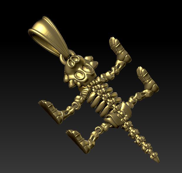 robot GOLD PENDAT  3d printable model