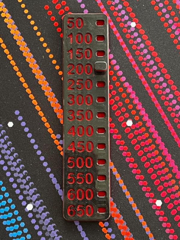 Carcassonne Player Score Track