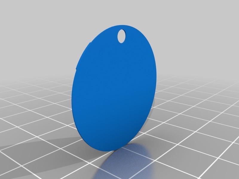 Based Stickman Logo Keychain 