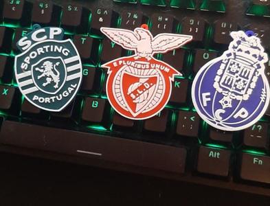 Portuguese Football Keychains