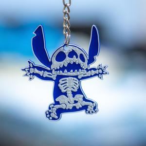 Stitch keyring from lelo & stitch