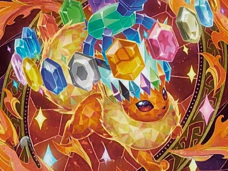 Flareon Light / card stand