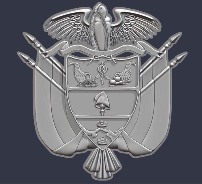 REPUBLIC OF COLOMBIA COAT OF ARMS