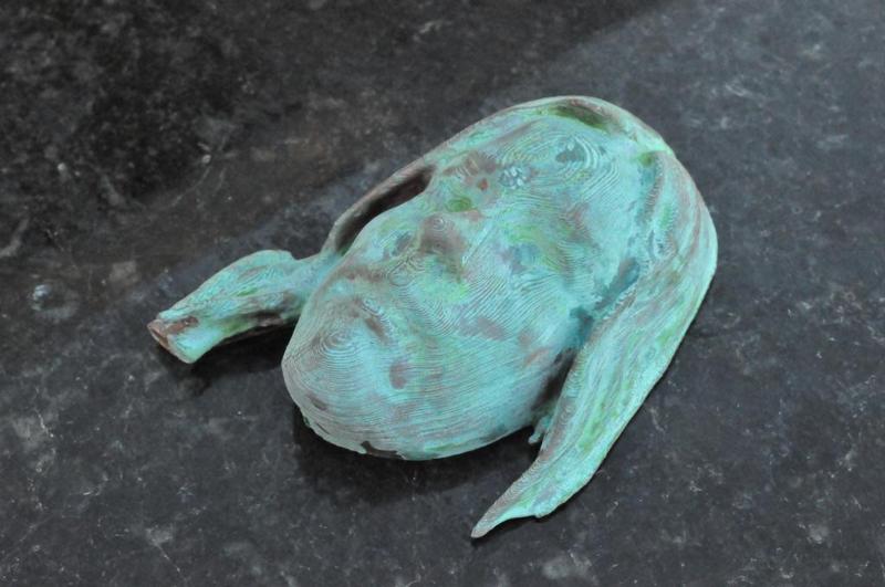 ABS print with Verdigris Copper finish