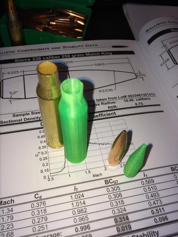 .338 Lapua Magnum Cartridge