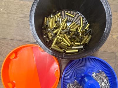 Brass media sorter