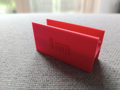 drawer fronts 3 mm for 16 mm board
