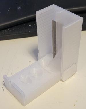 Pill cutter enhanced to cut thirds...