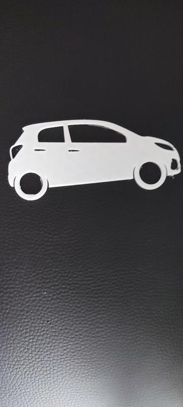 Peugeot 108 keychain or decor