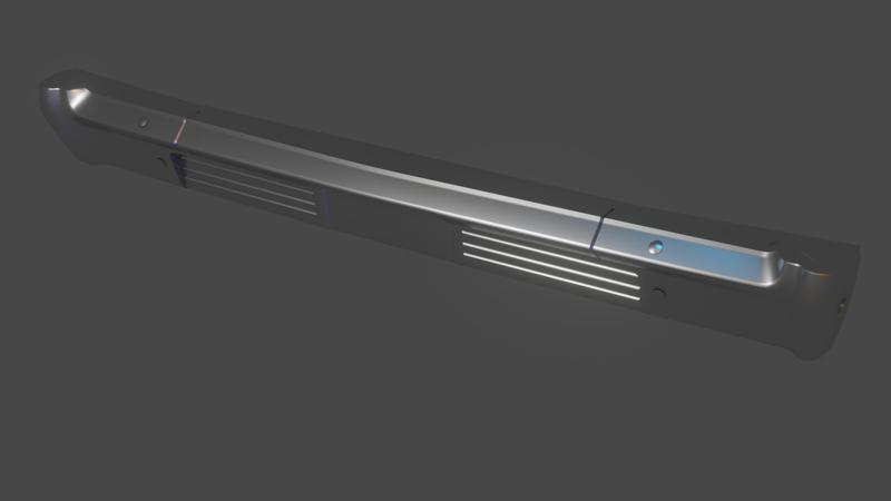 CHEVY IMAPALA '64 HOTWHEELS REAR BUMPER stock (HQ)