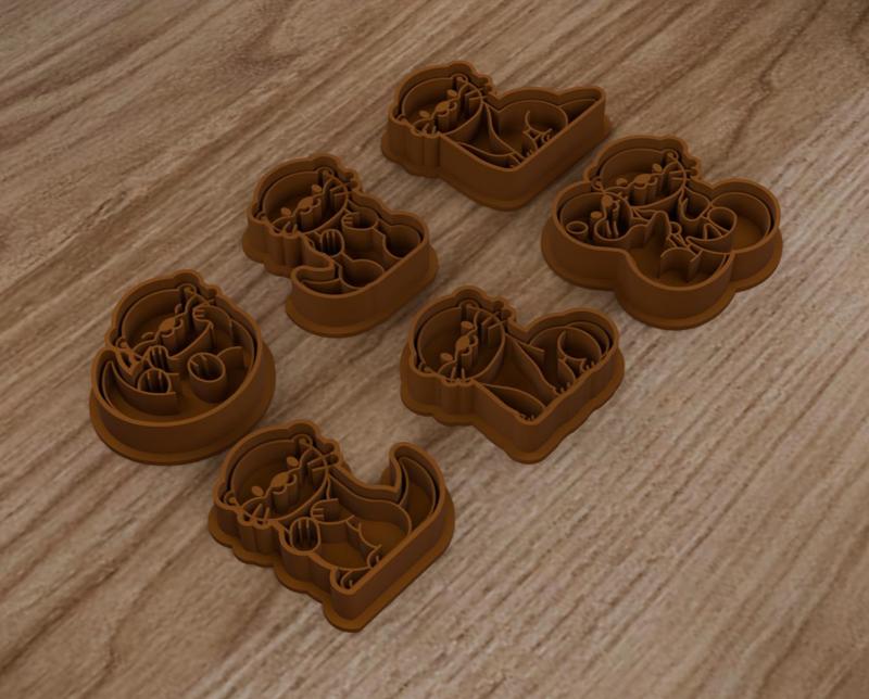 Otter - Cutters and Stamps