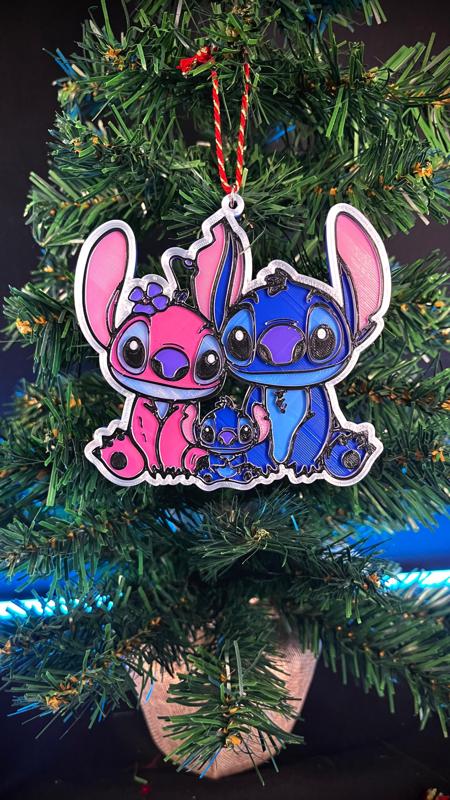 Stitch and Angela - Family