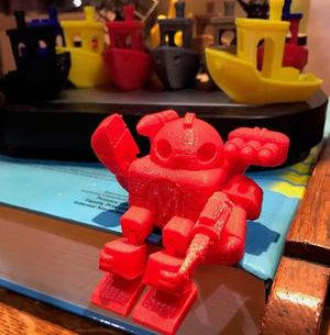 Makerbot Robot - weaponized & wider joints