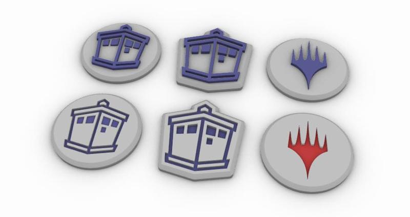 MTG Doctor Who tokens