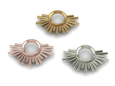 Sunlight Necklace Earrings Pendant