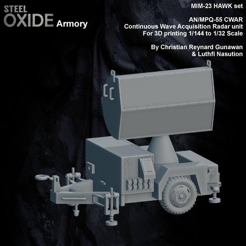 MIM-23 HAWK series AN/MPQ-55 CWAR Continuous Wave Acquisition Radar unit